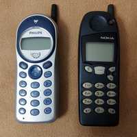 Dwa Kultowe  telefony komórkowe Nokia 5130 i Philips DB