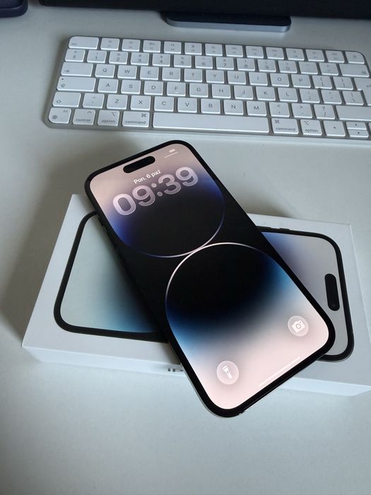iPhone 14 Pro 512gb Black Idealny Bateria 100%