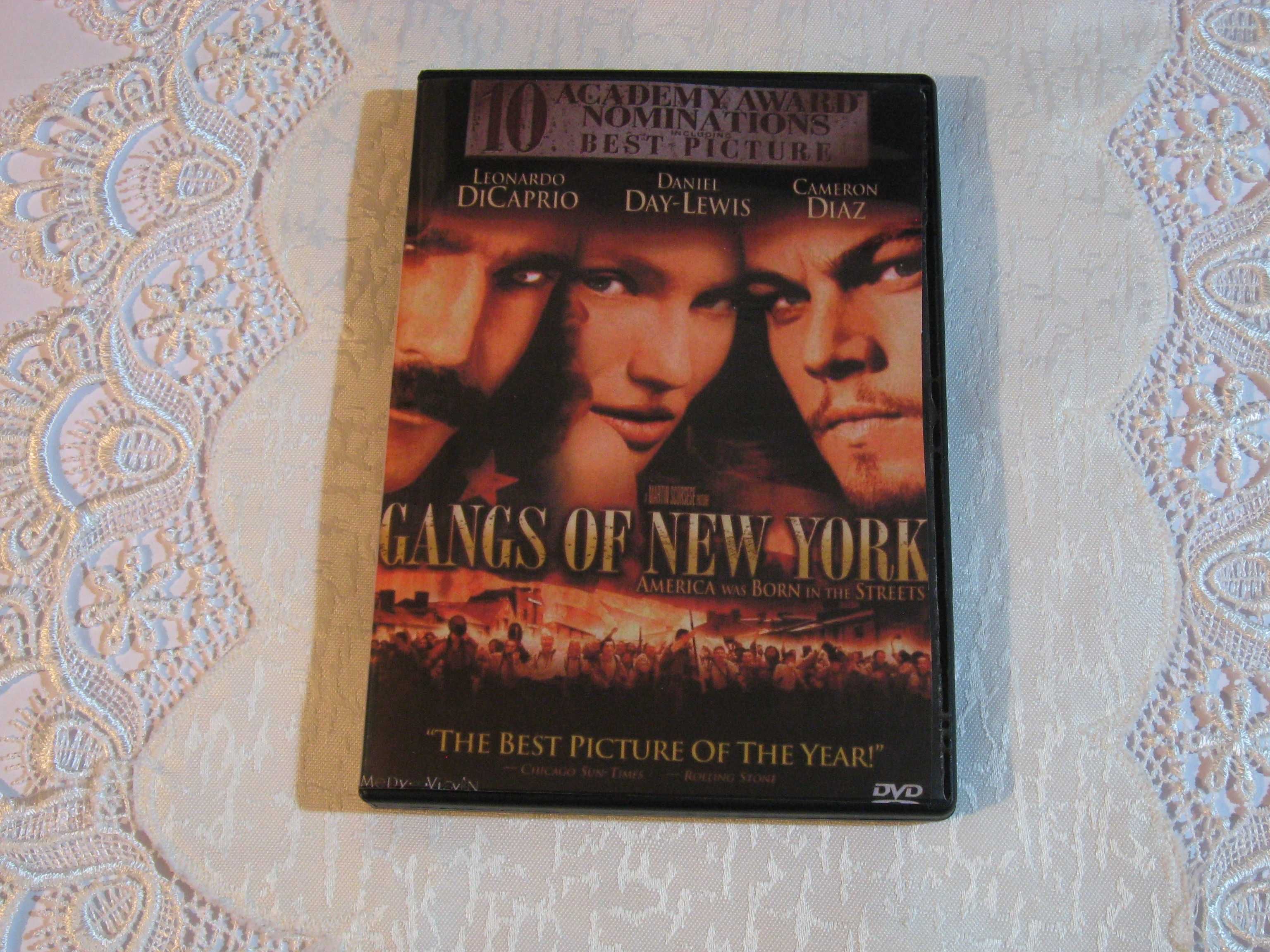 Film DVD Gangi Nowego Jorku 2002 reżyseria Martin Scorsese
