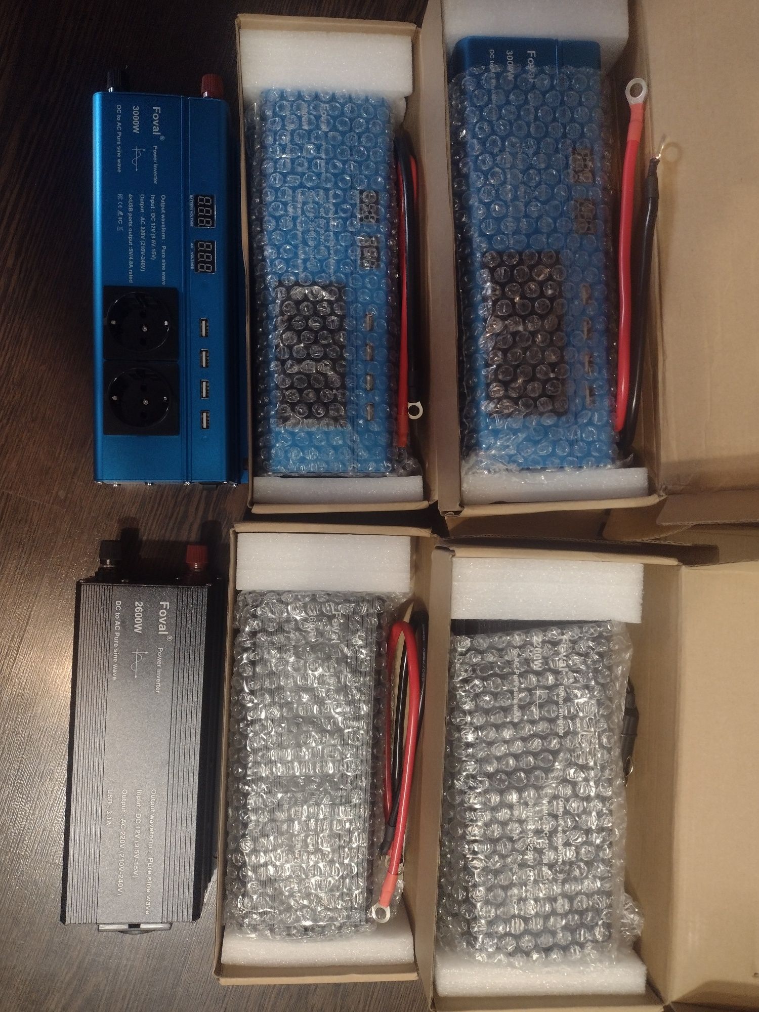 Інвертор Foval  чиста синусоїда 3000 w  12v
