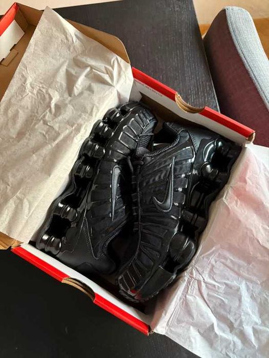 Buty meskie Mokasyny Nike_Shox_TL_Black R.45