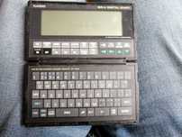 stary mini komputer  CASIO 64KB DIGITAL DIARY SF 7500