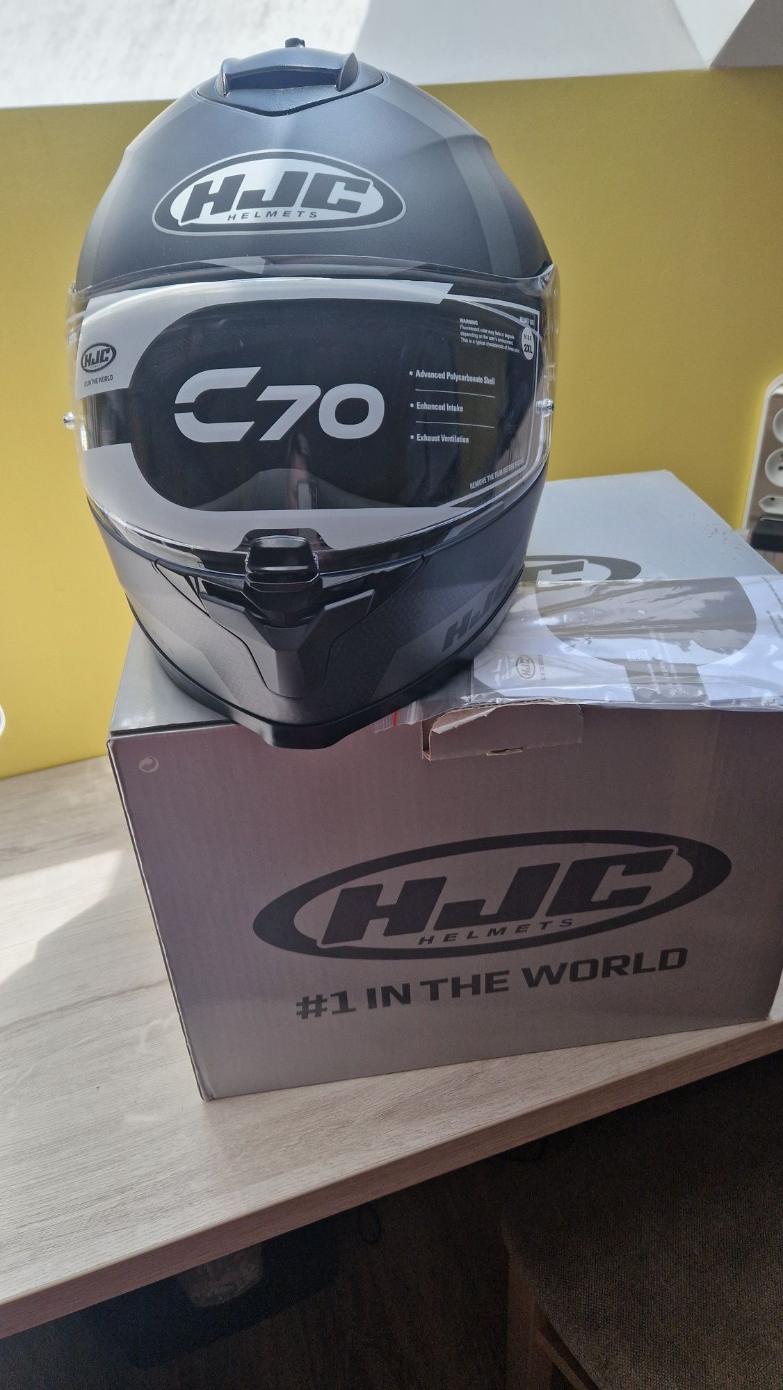 Kask Motocyklowy integralny XXL hjc c70