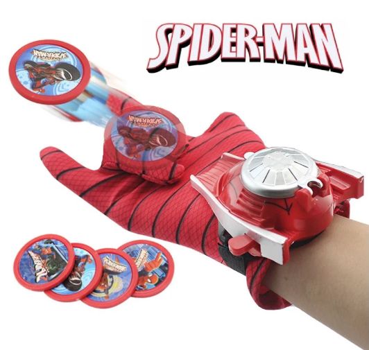 Перчатка Человека-паука с летающими дисками (smw101)