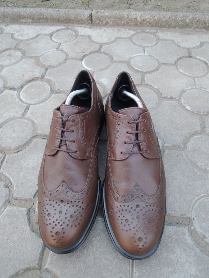 фирменные кожаные туфли лоферы Lloyd Gore-tex р.44 (28,5 см) евро 9,5