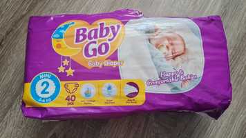 Підгузки Baby Go 2 (3-6 кг)37 штук