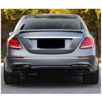 Lip Spoiler Mercedes Classe E W213 Preto Brilhante