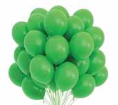 Balony Zielone Duże Komunia Wesele Urodziny Przyjęcie Ślub 100Szt