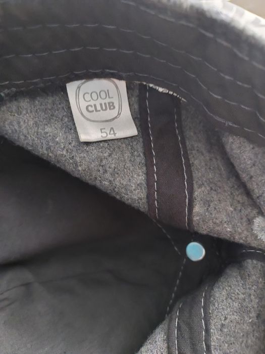 Czapka chłopięca Cool club z daszkiem r 54