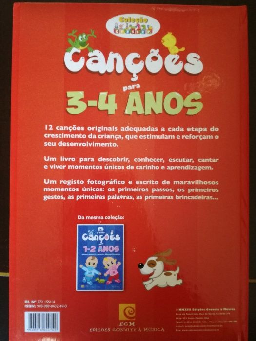 Livro criança 3-4 anos