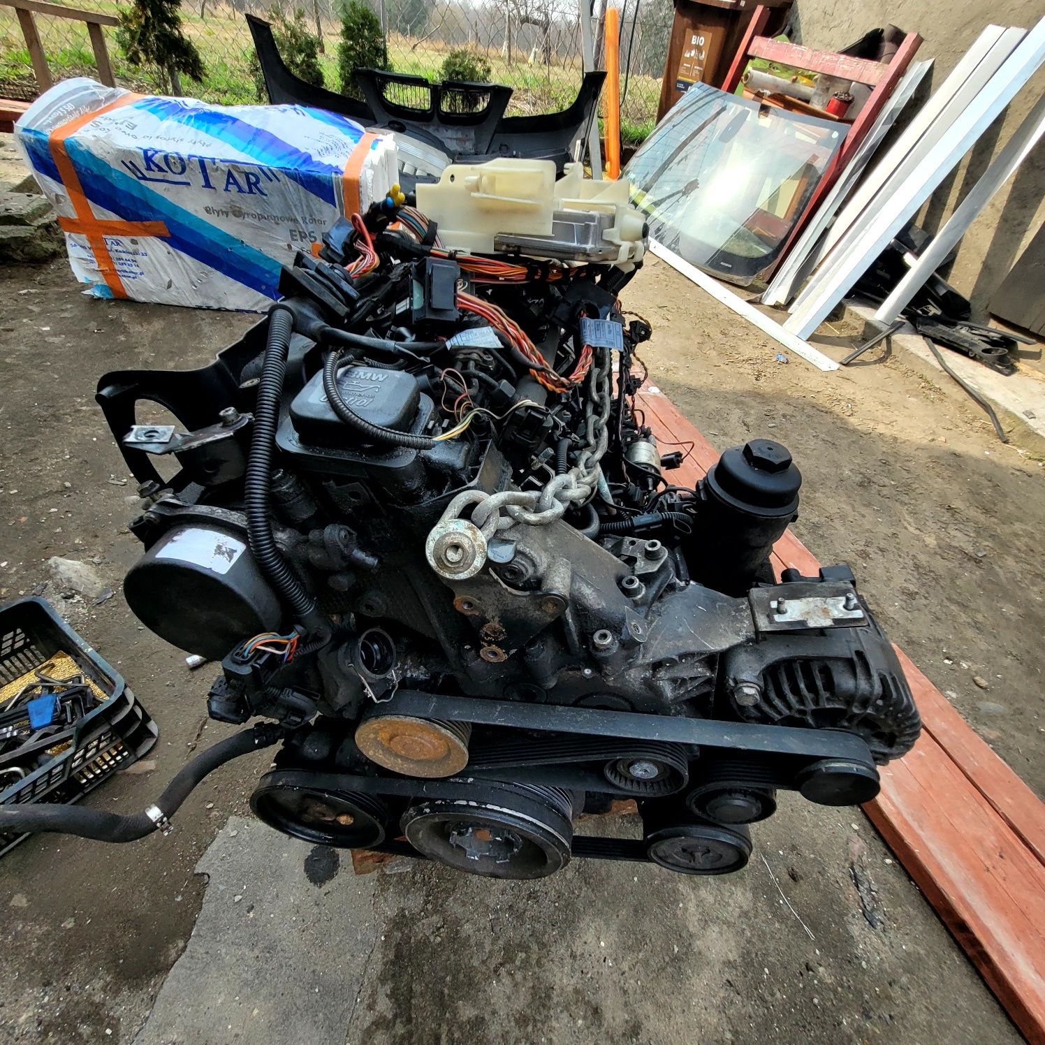 BMW E90 E91 N47 2d części