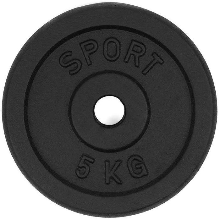 OBCIĄŻENIE ŻELIWNE 120 kg ZESTAW 28 talerzy 28,5mm