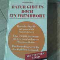 Daruf gibt es doch ein fremdwort książka po niemiecku