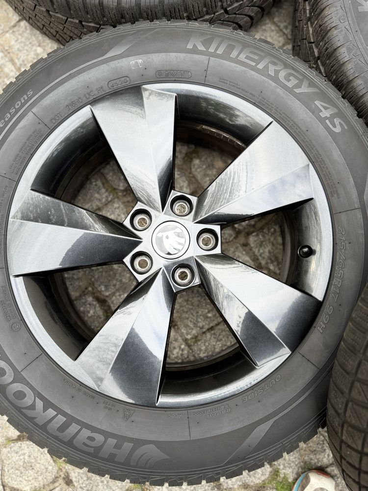 Alufelgi volkswagen R 17 5 x 112 Tiguan, touran, passat b7 b8 t-roc