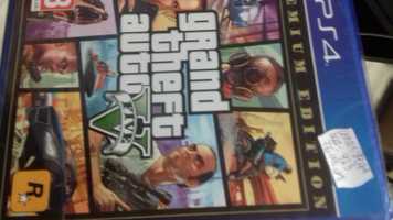 GTA V PS4, premium edition ps4, folia, sklep tychy, WYMIANA