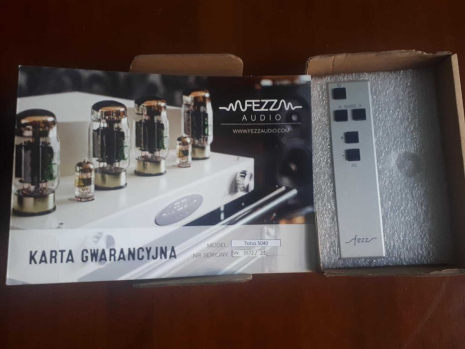 Wzmacniacz Fezz Audio Torus 5040, pilot,  gwarancja fv , uzywany 1 msc