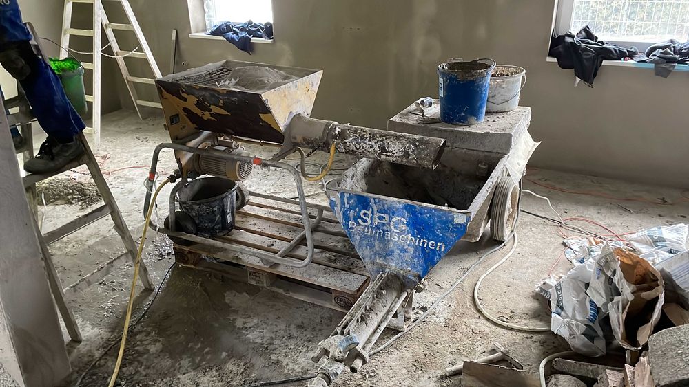 Sprzedam agregat/pompę Baumaschinen PG90 do tynków/betonu/anhydrytu