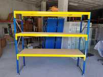 Estantes Industrial Piking com 3 níveis prateleira nova