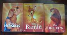 Król lew, Bambi, Herkules zaczarowana kolekcja DVD