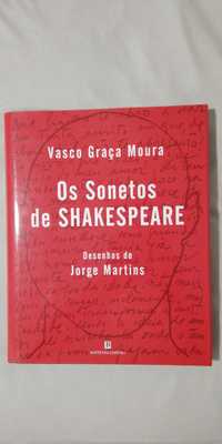 "Os Sonetos de Shakespeare", trad. de Vasco Graça Moura (portes gráti