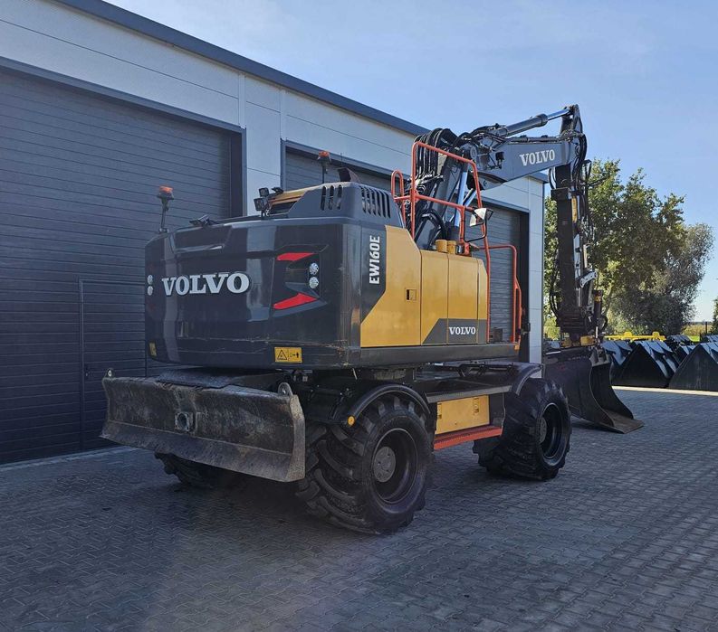 VOLVO EW160E 2017r ROTOTILT ENGCON Szczypce Joystik SVAB Oryginał GPS