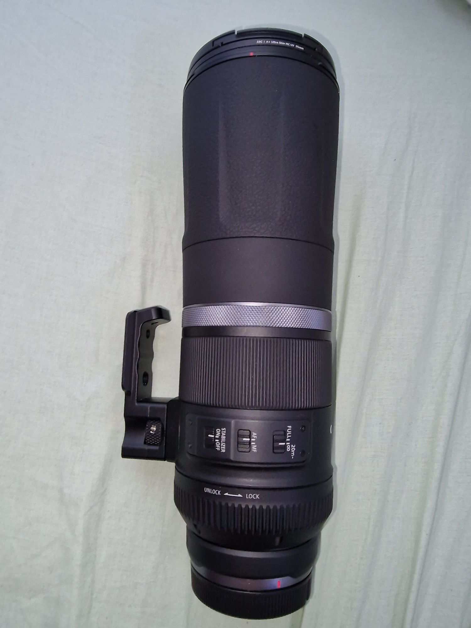 Lente Canon 800mm Rf lens