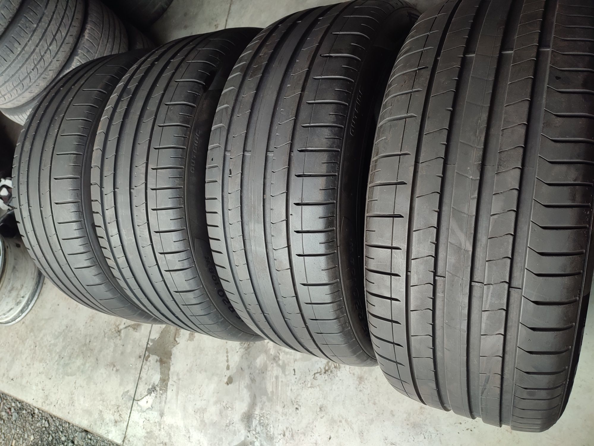 4 opony Lato 285.45.20 108 W 6mm.Pirelli P Zero 2018R