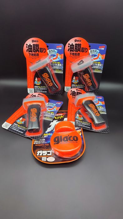 Антидощ, абразивний очисник скла. Soft 99 glaco