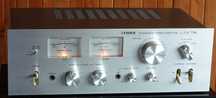 Vintage Fisher CA-7700 wzmacniacz stereo z wskaźnikami wychyłowymi