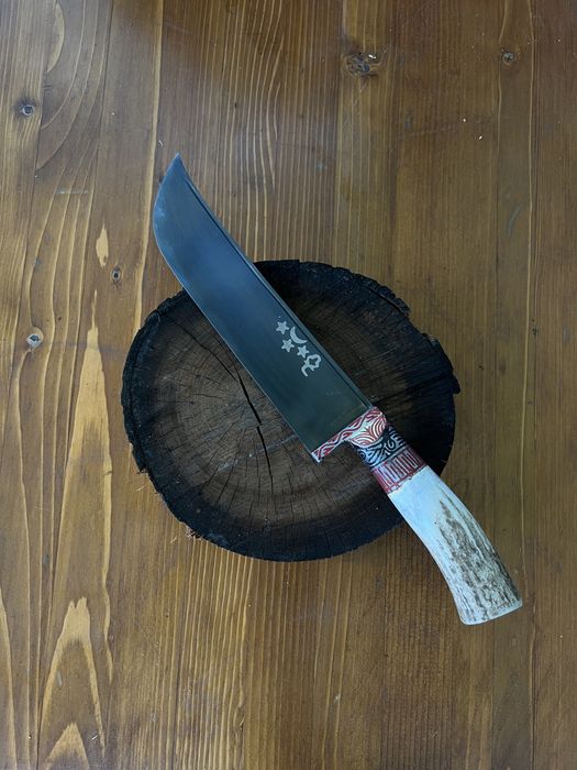 Оригінальні узбецькі Пчаки. Кухонні ножі. Кована сталь ручної роботи