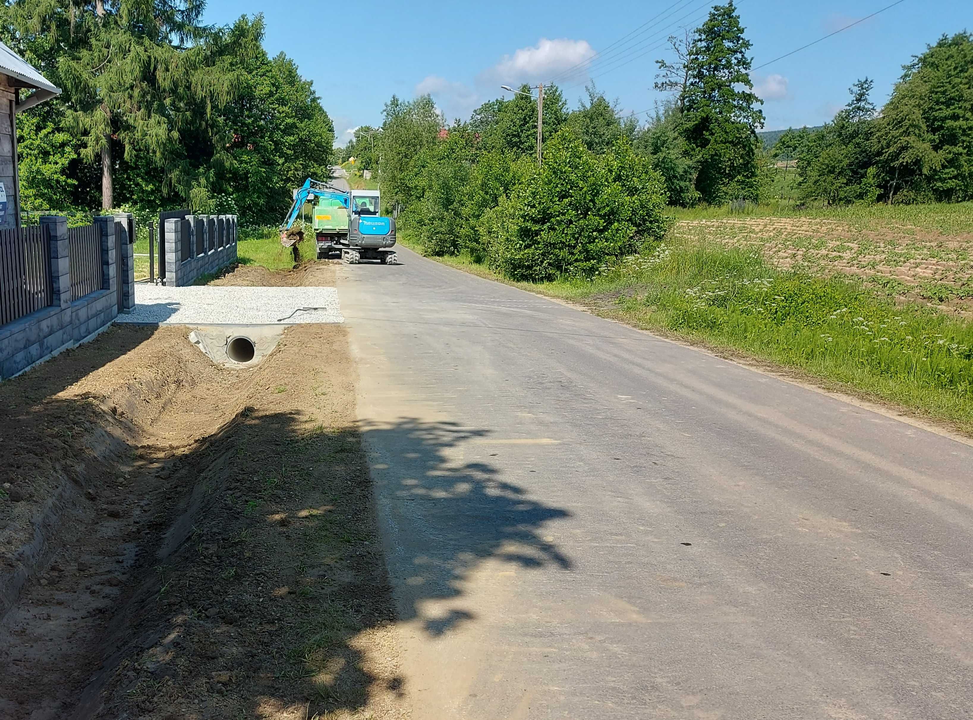 Usługi brukarskie. Układanie kostki brukowej. Podjazdy z kruszywa.