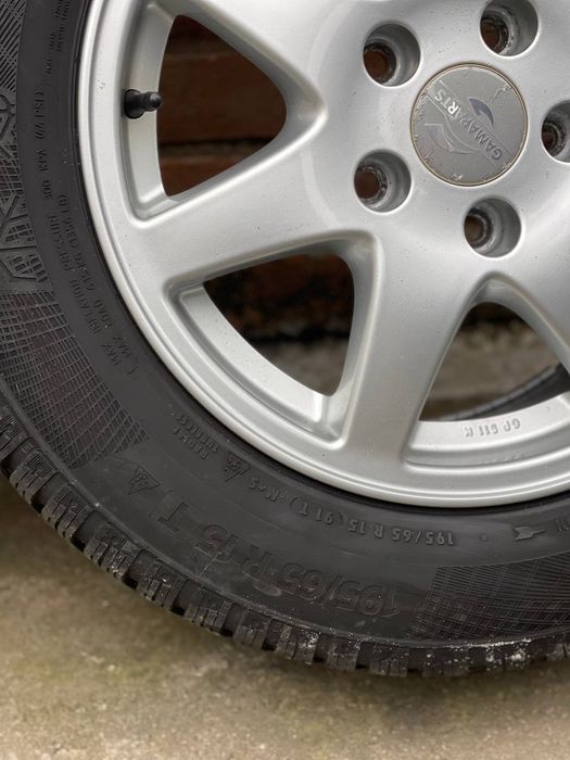 Шини 195 65 15 Диски R15 Колеса 5x112 Skoda VW Seat Audi et45 Зима VAG