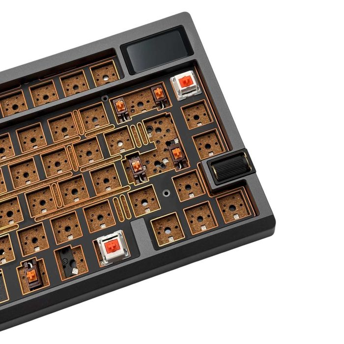 Кастомна механічна клавіатура Zoom75 Tiga Grey (Уцінка)