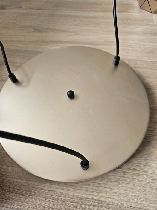 Lampa wisząca Italux zwisajaca zyrandol szampański zloty złota