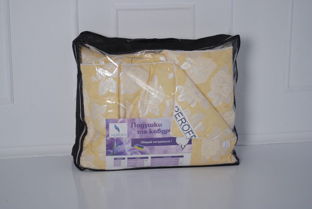 Ковдра пухова 90% пух / 10% перо – Евро (200*220см)
Sale!


Ков