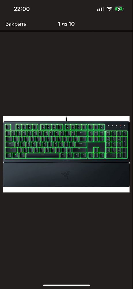 Клавиатура проводная Razer Ornata + мышка