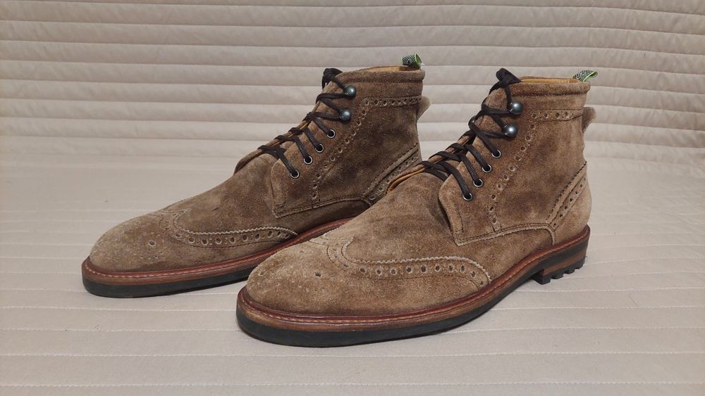 Замшевые ботинки Floris Van Bommel(обувь,одежда,туфли,кроссовки,джинсы