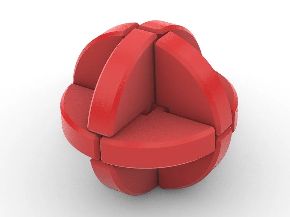 Quebra-Cabeças Burr Puzzle - Série V3