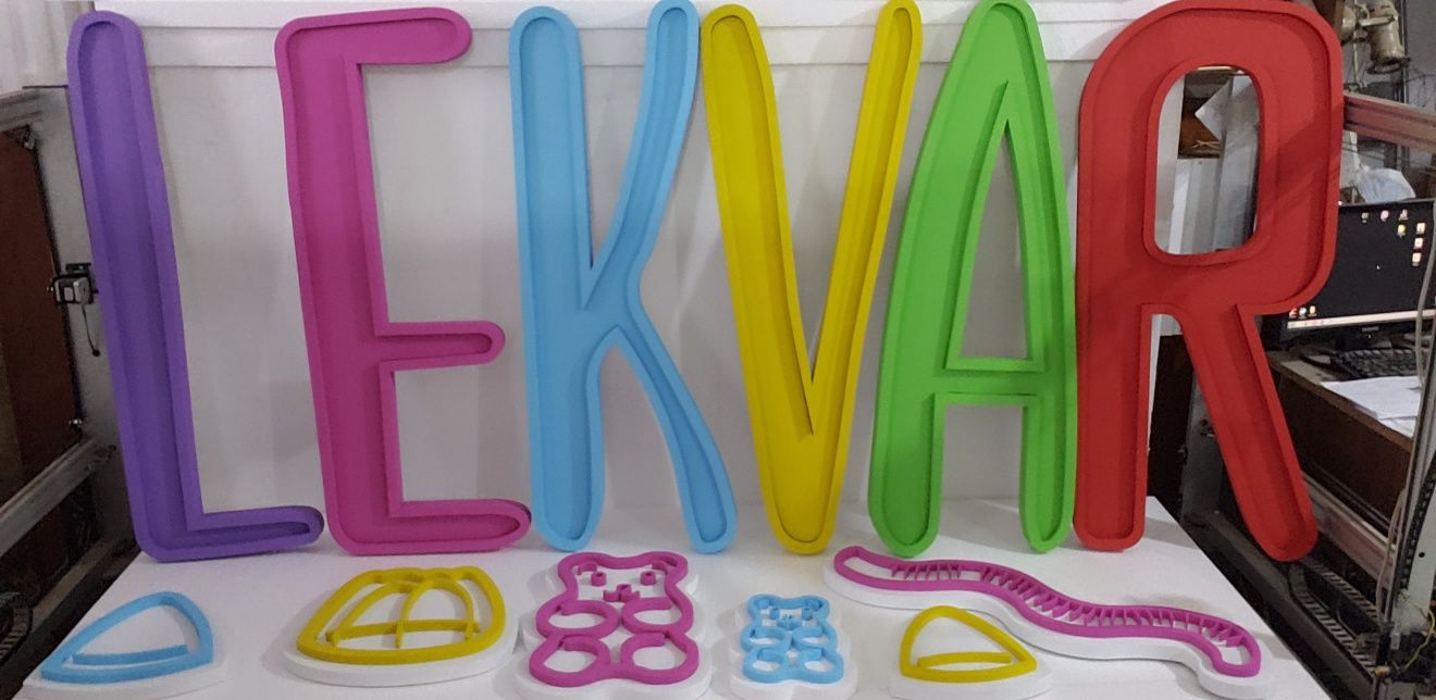 3D Вироби, Фігури, Букви, Логотипи, Вивіски Декор з пінопласту