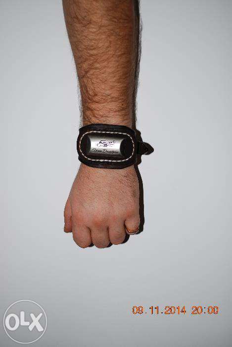 кожаный браслет ручная работа