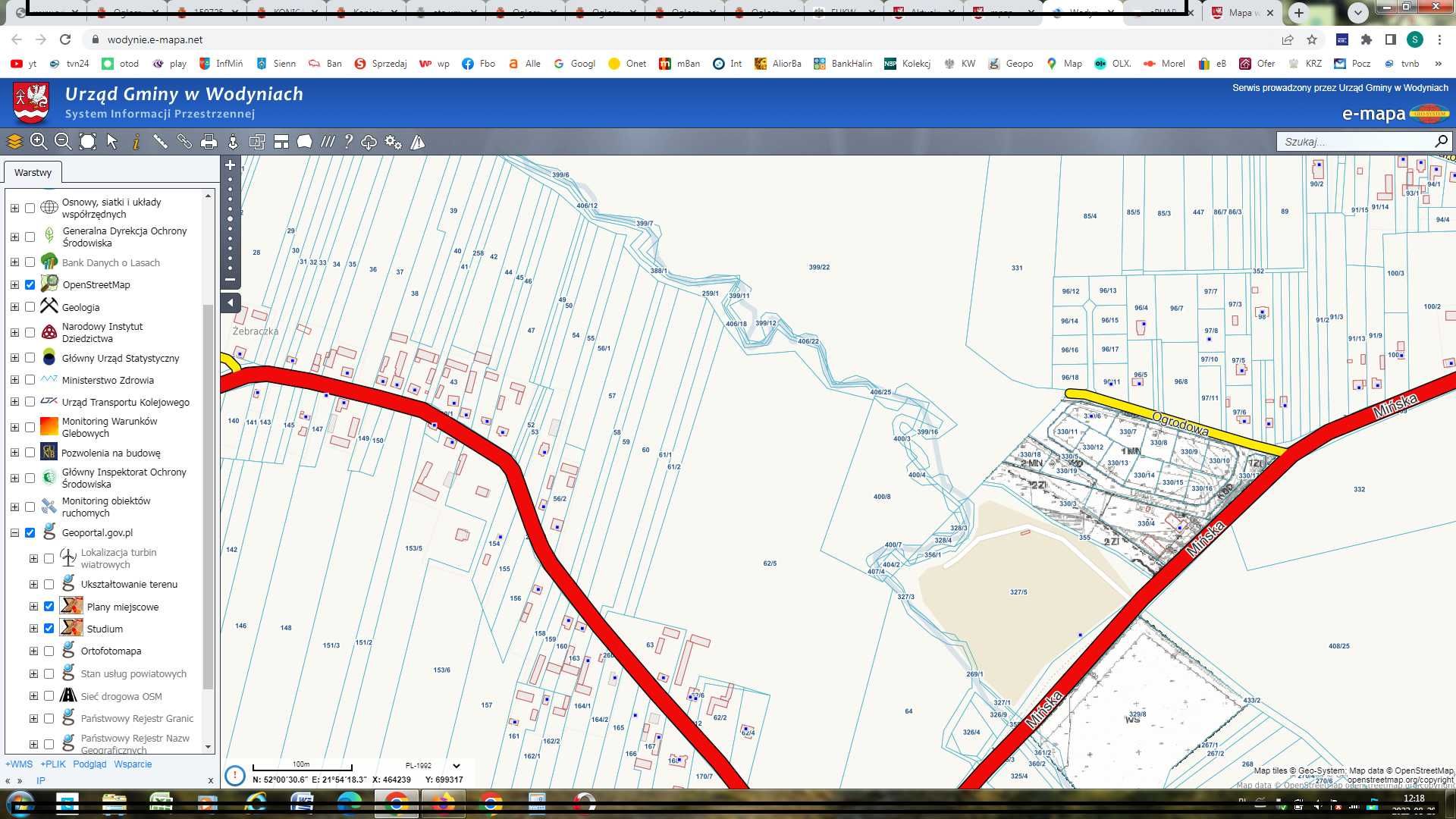 Działka 7012m2 z linią brzegową rzeki Świder