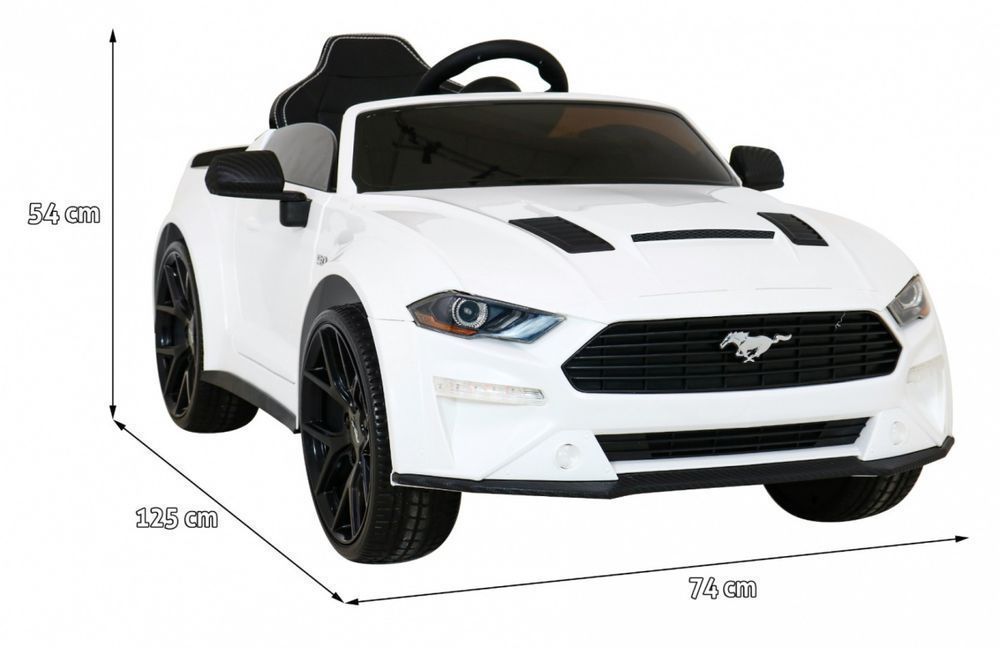 Pojazd Ford Mustang Gt auto na akumulator dla dzieci 2x35W FUNMIX.PL