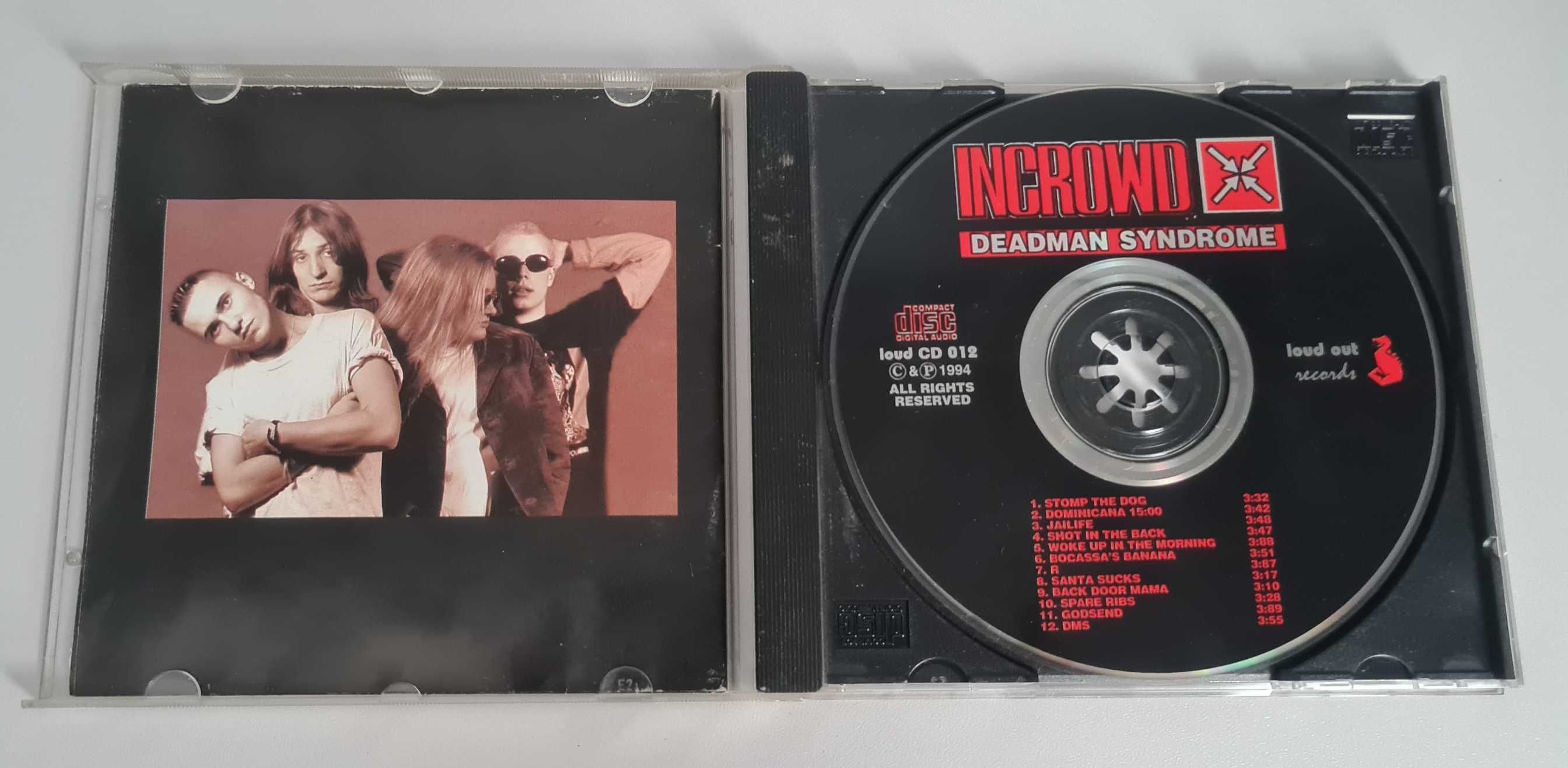 INCROWD Deadman Syndrome 1994 CD