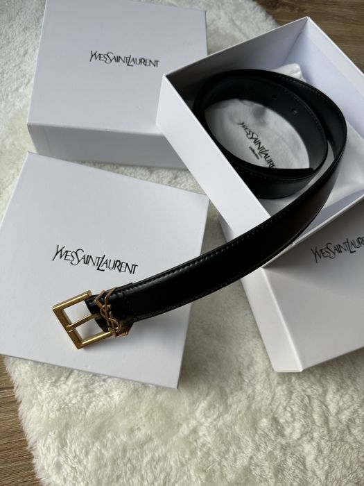 Pasek YSL Saint Laurent, skora