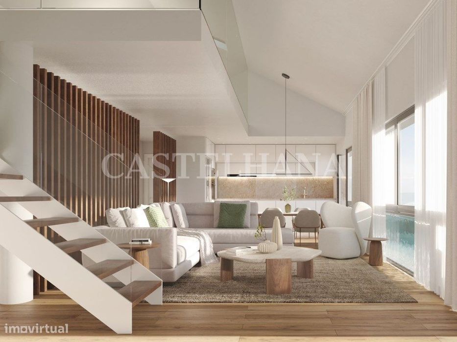 Apartamento T3 duplex com varanda em novo empreendimento em Alvalad...