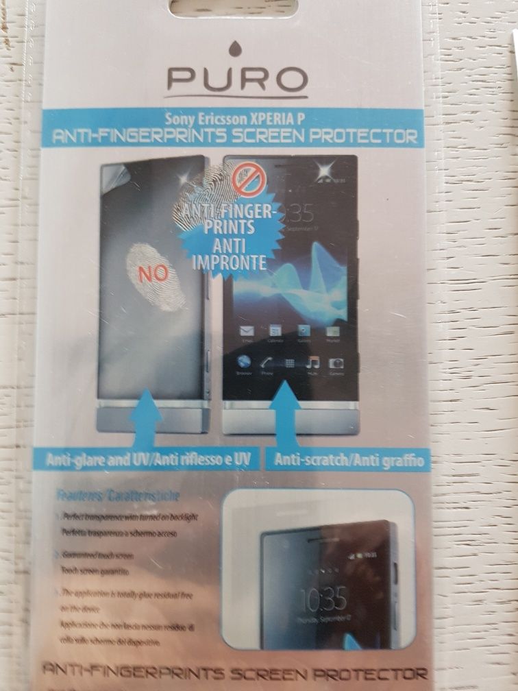 Zestaw PURO folia SE Xperia P Samsung Galaxy Mini S3 S4 Mini