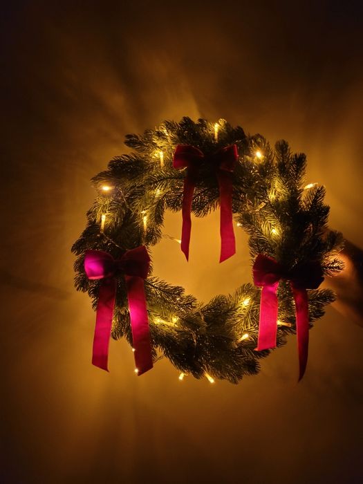 Wianek na drzwi Bożonarodzeniowy świąteczny