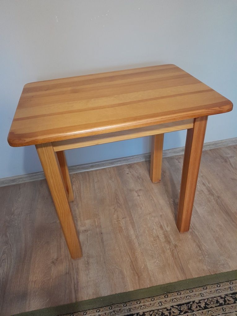 Stół sosnowy 80x60x75 jak nowy, stan idealny