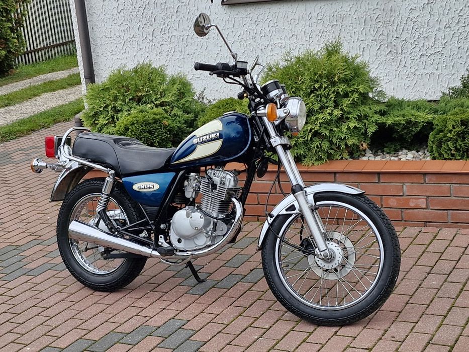 Suzuki GN 125 *Piękny stan!* 13 tys km!* Kat A1 B * Gienek*  Wzorowy *