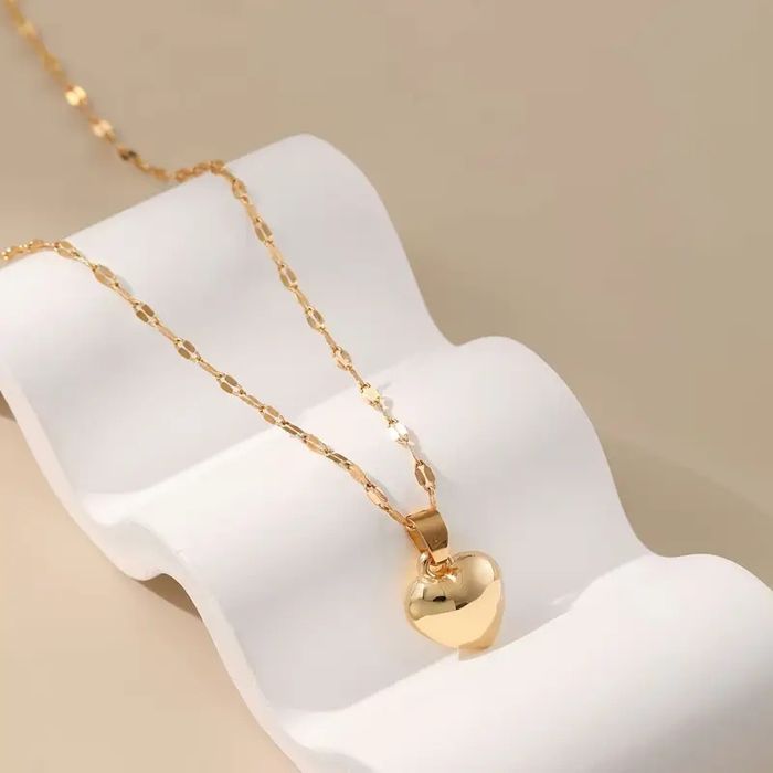 Colar Coração Dourado